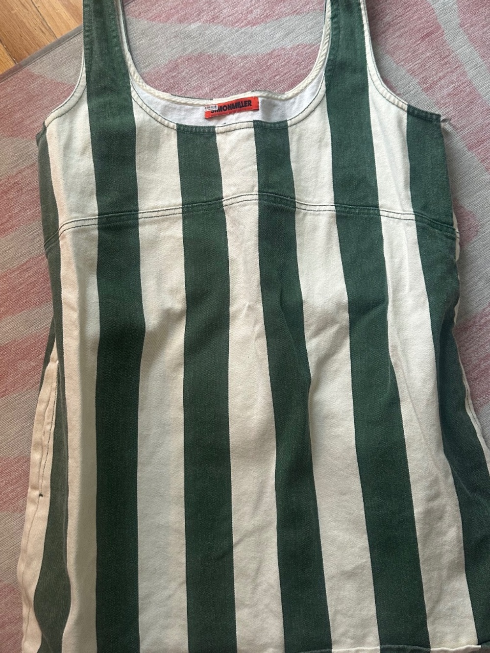 Simon Miller - Sahara Striped Mini Dress Green